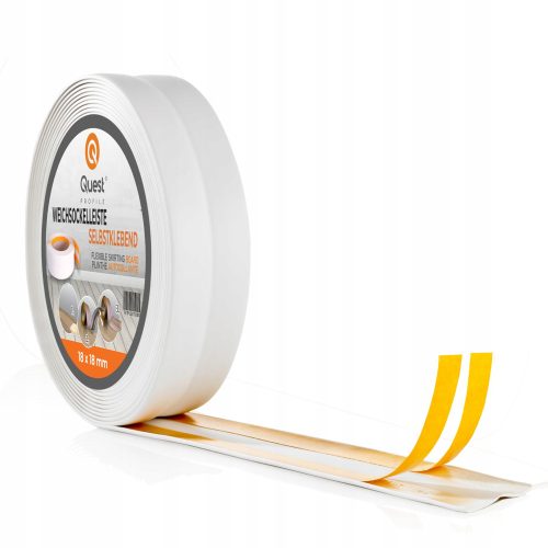 Questprofile PVC лента 30 х 30, дължина 500 см, бяла
