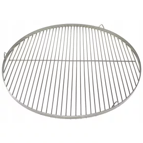    70 СМ КРЪГЛА РЕШЕТКА ЗА СКАРА ОТ НЕРЪЖДАЕМА СТОМАНА, ОКАЧЕНА ЗА ПРЕМИУМ СТАТИВ