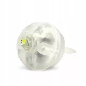  Мини бяла LED лампа за балони, 10 бр