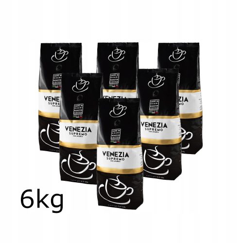  Кафе на зърна Venezia Supremo 100% арабика 6кг