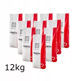    Кафе на зърна Venezia Crema италианска арабика робуста комплект 12кг