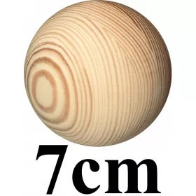    ДЪРВЕНИ ТОПКИ, топки различни размери 70мм