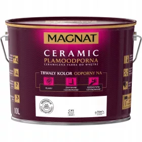   Керамична боя за стена Magnat 10л Матово бяло