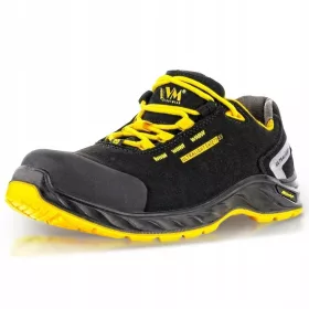   Работни обувки VM Footwear California, размер 49 + MICHELIN - стикер, бели, 8 x 5 cm