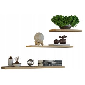    Рафт от ламинирана плоскост TopEshop 60 х 15 см, занаятчийски дъб