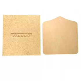   Камък за печене Napoli 35 х 38 см, диаметър 35 см