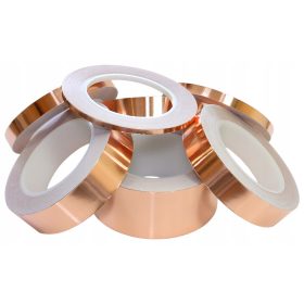    САМОЗАЛЕПВАЩА МЕДНА ЛЕНТА ЗА ОХЛЮВИ 10мм 30м