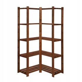    Дървен рафт за склад Wamar 170 x 80 x 38 см макс. 40 кг на рафт