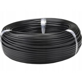    Кабел плосък OMYp 2x1mm2 H03VVH2-F електрическа жила ЧЕРЕН 100m