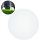  Кръгъл Global Led E27 стълб за осветление 40см бял