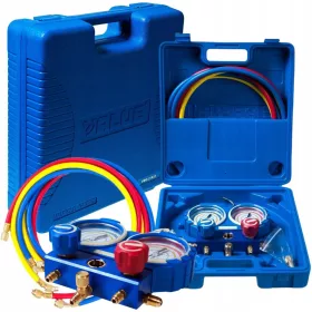   Комплект манометър VALUE R-32/R-410a/R-407c/R-134