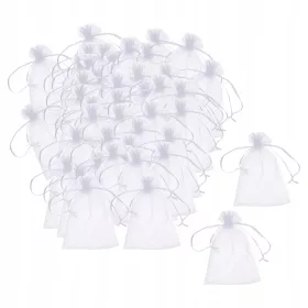    100 . Градински мрежести чанти с шнур Чанти