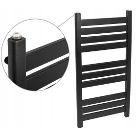   Радиатор за баня Komin-Expert 365 W 445 x 970 mm бял, черен, сив