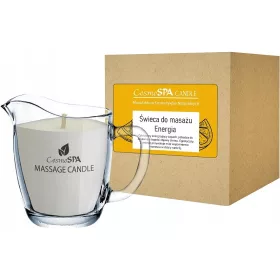    МАСАЖНА СВЕЩА С МАСЛО ОТ КАРИТЕ, ЕНЕРГИЯ 220 ГР
