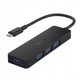  AUKEY CB-C64 хъб USB-C SLIM 4XUSB 3.1 5GBPS