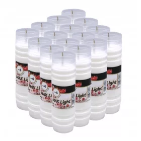   Парафинови вложки за свещи Flamma Maxlight 17 см 20 бр.