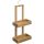  5five Simply Smart рафт за баня 155986 61x26x14 см 2 нива бамбук