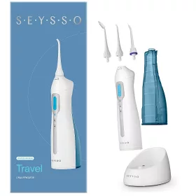    Безжичен иригатор SEYSSO Oxygen бял + 3 накрайника