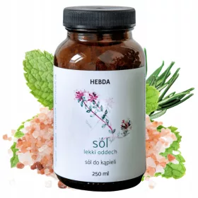   Klaudyna Hebda Nature Lekki Oddech 250 ml сол за вана с етерични масла
