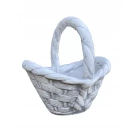    Бетонна кошница, градинска саксия, бетонна фигура