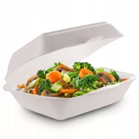   Съдове за еднократна употреба - Кутия за меню, неразделена (ND) EPS 125 бр