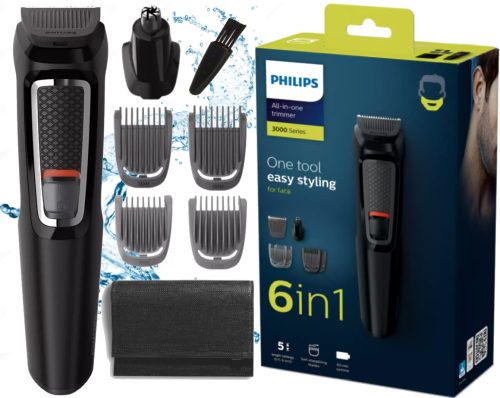  Машинка за подстригване Philips Тример за брада, нос, уши и лице 7в1