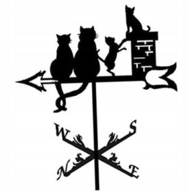    Професионален монтаж на ветропоказател на ограда