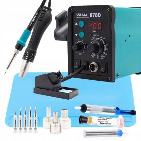    Поялник 2в1 (горещ въздух и накрайник) Techrebal 740 W