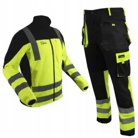   Работен панталон GoodMajster ADMIRAL + RANGER HI-VIS размер L