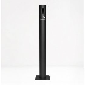   Свободностоящ пепелник Кошници 100х9х9см графит