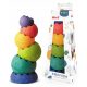  Пастелна сензорна пирамида Hencz Toys 26 см