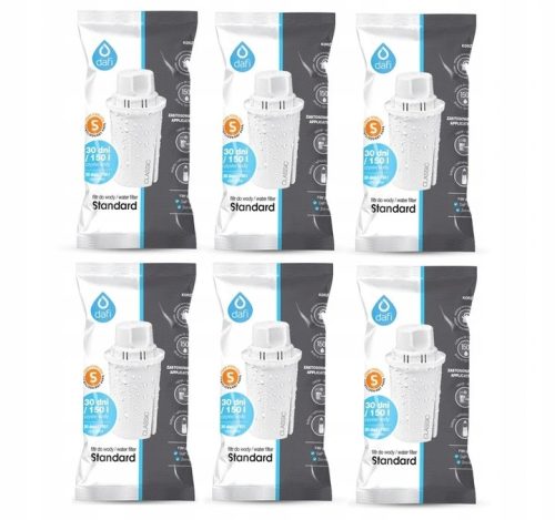  6 БР. КЛАСИЧЕСКИ ФИЛТЪР ПАРОН DAFI BRITA 5+1 CRYSTAL