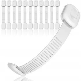    Бели протектори за шкаф Baby-Protection 10 бр