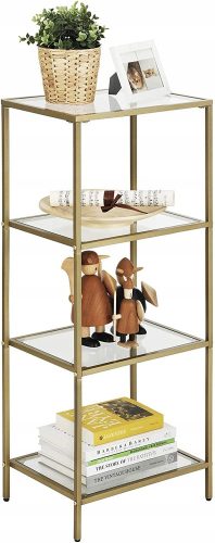  Songmics Gold рафт 40 см x 95 см x 30 см злато