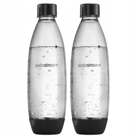   Комплект бутилки карбонатор SodaStream Fuse, черни, 1 л, 2 бр.