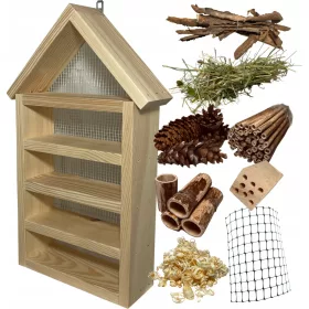    Къща за полезни насекоми Тип E1 Направи си сам