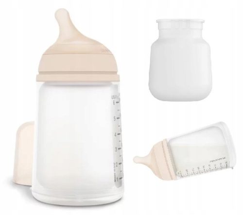  Шише за хранене Suavinex 180 ml прозрачно