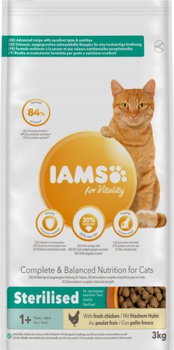  Iams суха храна пилешко 3 кг