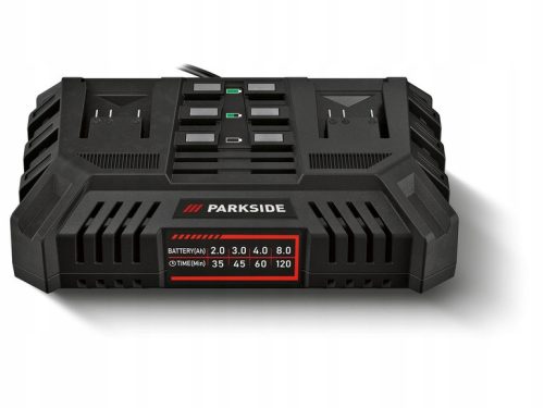  Двойно зарядно PARKSIDE PDSLG 20 A1