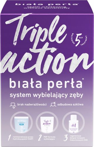  СИСТЕМА ЗА ИЗБЕЛВАНЕ НА ЗЪБИ С ТРОЙНО ДЕЙСТВИЕ WHITE PEARL