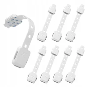   Защита за мебели Flurysar LL360B, кафява, 8 бр