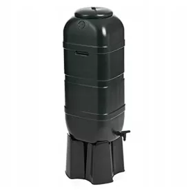   Резервоар за събиране на дъждовна вода - Резервоар за дъждовна вода 100 л 94 х 36 см черен