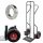 Транспортна количка Mega-M MPP000405 черна 200 кг