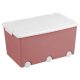  Tega PW-001-123 контейнер за играчки, розов, 60л