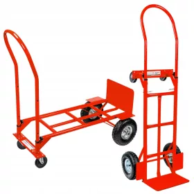   Транспортна количка MŁYNARKA 2в1 складова количка, РАЗШИРЯЕМА, 250KG Mega-M