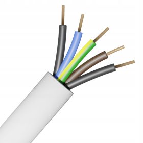   Кръгъл електрически кабел OWY Zamel 5 x 1.0