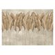 Фототапет FEATHER LEAVES 3D имитация на бетон 312x219