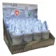 LED Вкладки за Свещи - Комплект от 12 Броя, Червени, Водоустойчиви