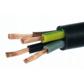   Кръгъл електрически кабел, гъвкав (шнур) OWY Digma 4 x 1.5