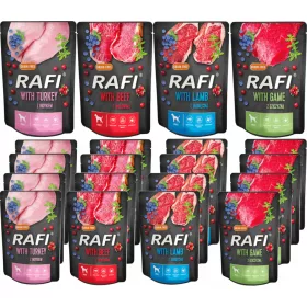    РАФИ ХРАНА ЗА КУЧЕТА САШЕ МИКС ОТ ВКУСОТИ 20х300ГР